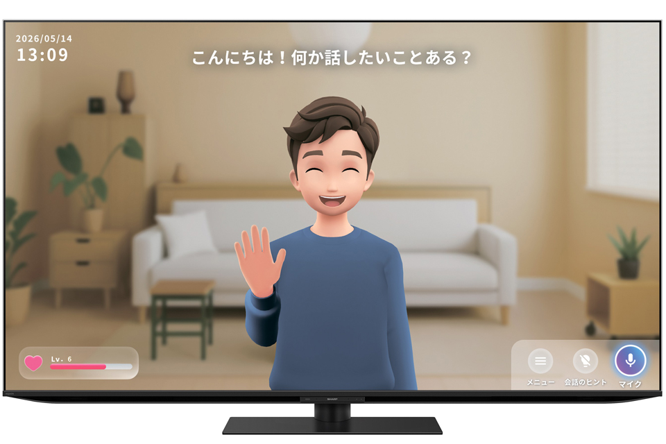 ニュース シャープ、テレビ向け新サービス「AQUOS AI」を5月23日開始